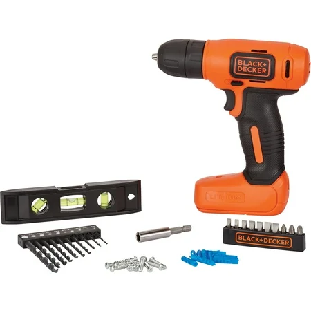 Taladro 8V MAX con kit de 43 piezas